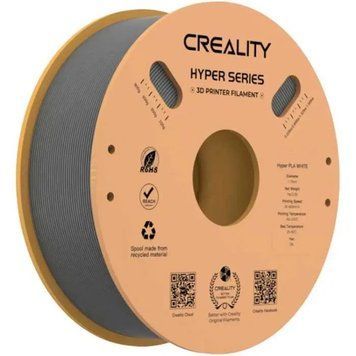Hyper PLA пластик для 3D принтера CREALITY 1кг, 1.75мм Gray T7613K фото