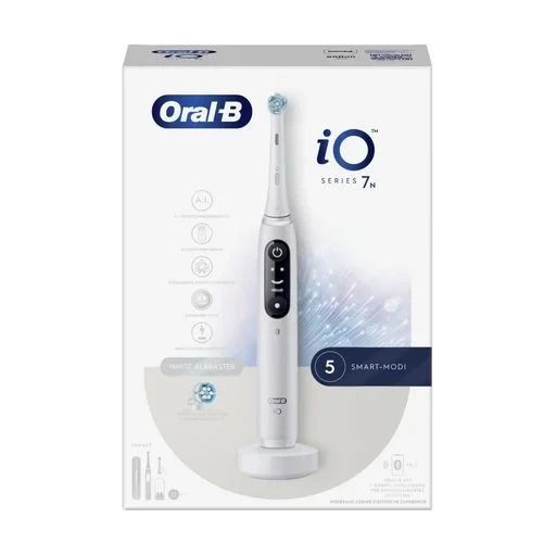 Oral-B iO Series 7N White Alabaster Електрична зубна щітка T4542K фото