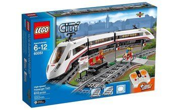Конструктор LEGO City Скоростной пассажирский поезд (60051) T5024K фото