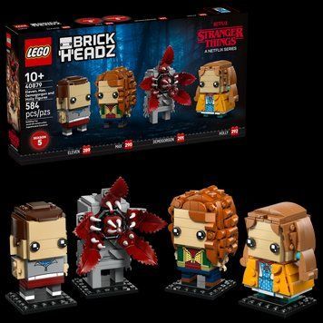 Конструктор LEGO Stranger Things Brickheadz: Eleven,Max,Demogorgon and Holly Figures (40879) T1640 фото