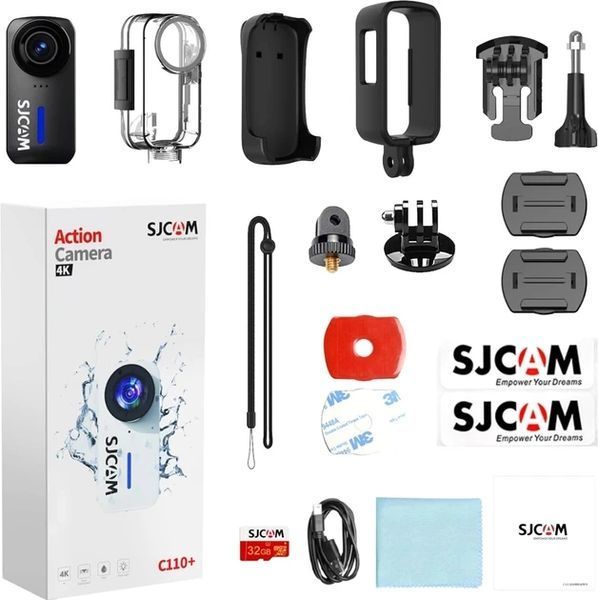 SJCAM C110+ White Екшн камера T2299I фото