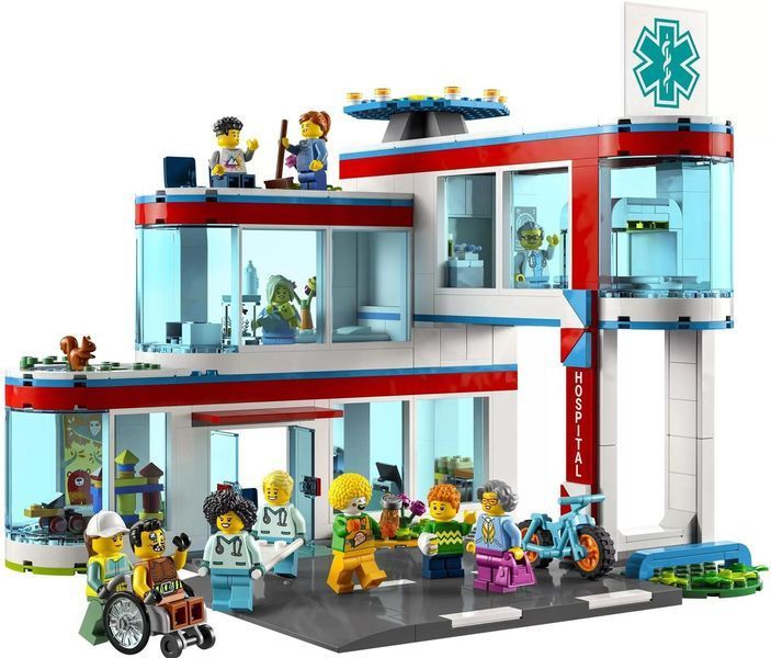 Конструктор LEGO City Лікарня (60330) T2851 фото