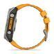 Garmin Fenix 8 51 mm Sapphire Titanium with Spark orange/graphite silicone band 010-02905-11 Розумний годинник T8829K фото 8