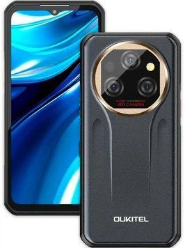 Oukitel WP39 Pro 12/512GB Global NFC Gold Dimensity 6300 11000 мАг Захищений смартфон T7058S фото