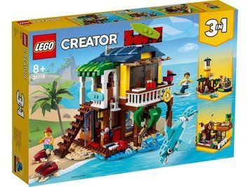 Конструктор LEGO Creator 3 в 1 Пляжний будиночок серферів (31118) T6632K фото