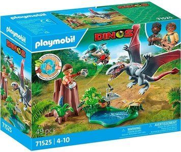 Конструктор Playmobil 71525 Dinos Обсерваторія для диморфодона T6194N фото