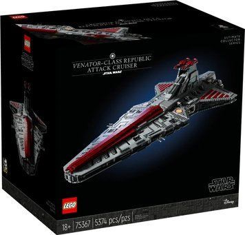 Конструктор LEGO Star Wars Республіканський зірковий крейсер класу Венатор (75367) T1329K фото