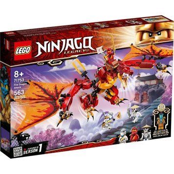Конструктор LEGO NINJAGO Атака вогняного дракона (71753) T5744 фото