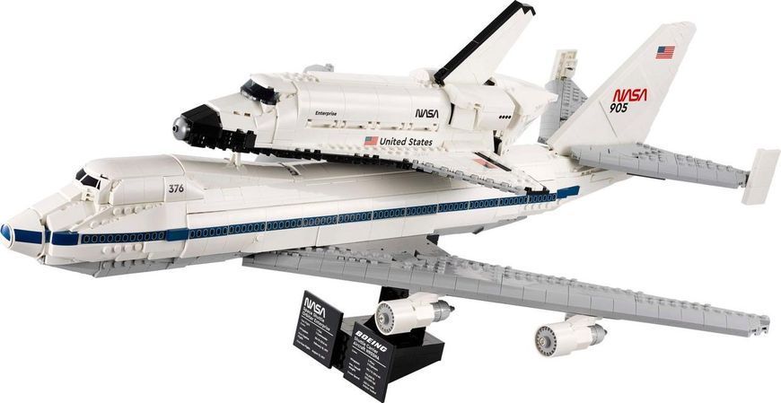 Конструктор LEGO Icons 10360 Літак-носій шатлів T9871K фото