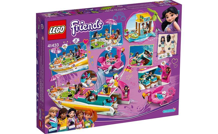 Конструктор LEGO Friends Яхта для вечірок (41433) T2852 фото