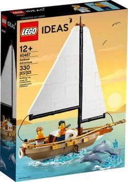 Конструктор LEGO Ideas Приключения на парусной лодке (40487) T2324 фото