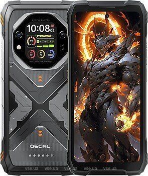 Blackview Oscal Tank 1 16/512 GB Global NFC Orange Dimensity 7050 20000 мАг Захищений смартфон T2341S фото