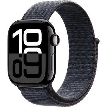 Apple Watch 10 42mm Jet Black Aluminum Case w. Ink Sport Loop (MWWG3) Умные часы T3339K фото