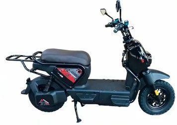 Crosser CR-4 72V/24AH/1200W (графеновый АКБ) Black Электроскутер T3230D фото