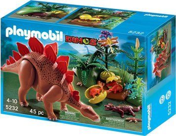 Конструктор Playmobil 5232 Стегозавр з гніздом T7114K фото