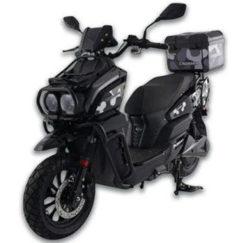 Crosser CR-21 2500W 72V/35Ah графеновые АКБ 2025 Black Электроскутер T2577D фото
