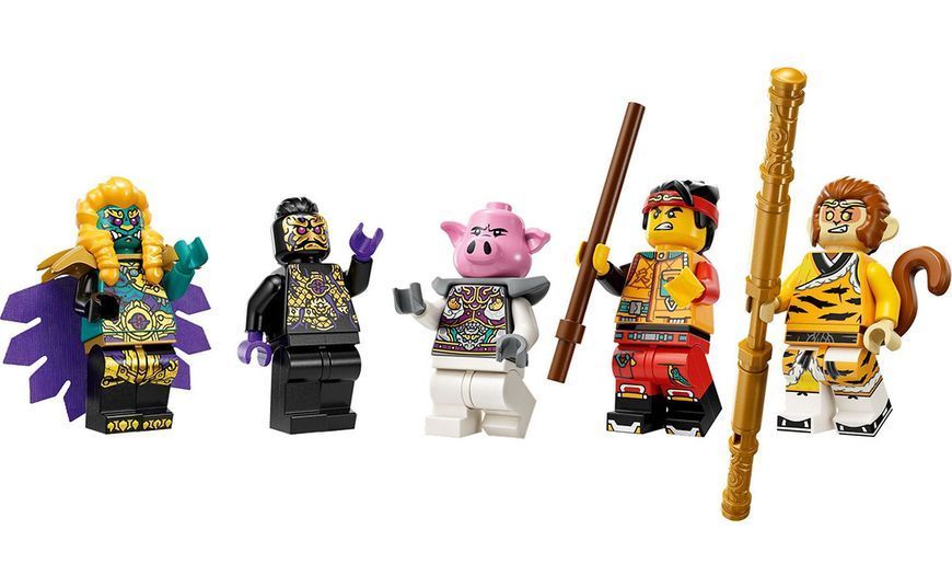 Конструктор LEGO Monkie Kid Могутній Блакитний Лев (80048) T6277K фото