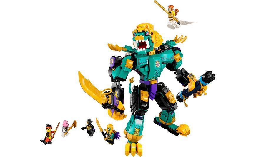 Конструктор LEGO Monkie Kid Могутній Блакитний Лев (80048) T6277K фото