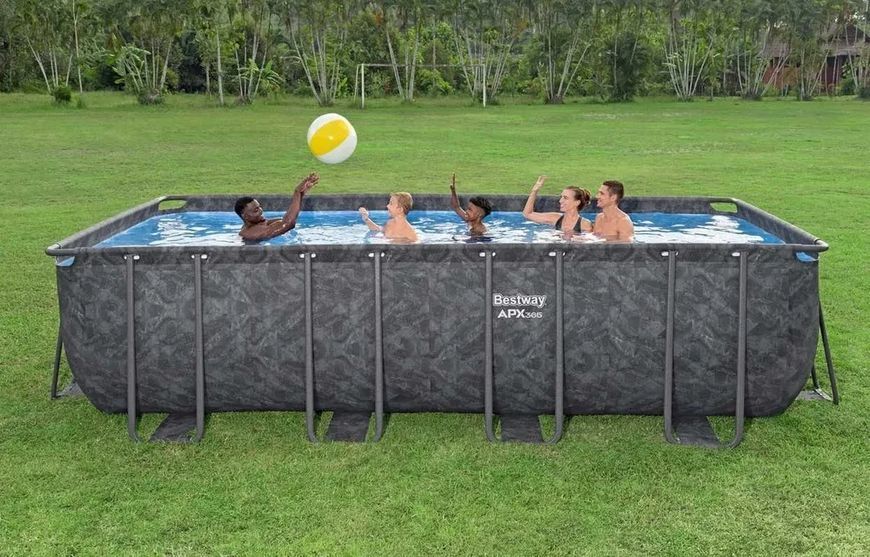 Bestway 561KA 549x274x132см Каркасний басейн + пісочний фільтр + насос + сходи + тент T6922T фото